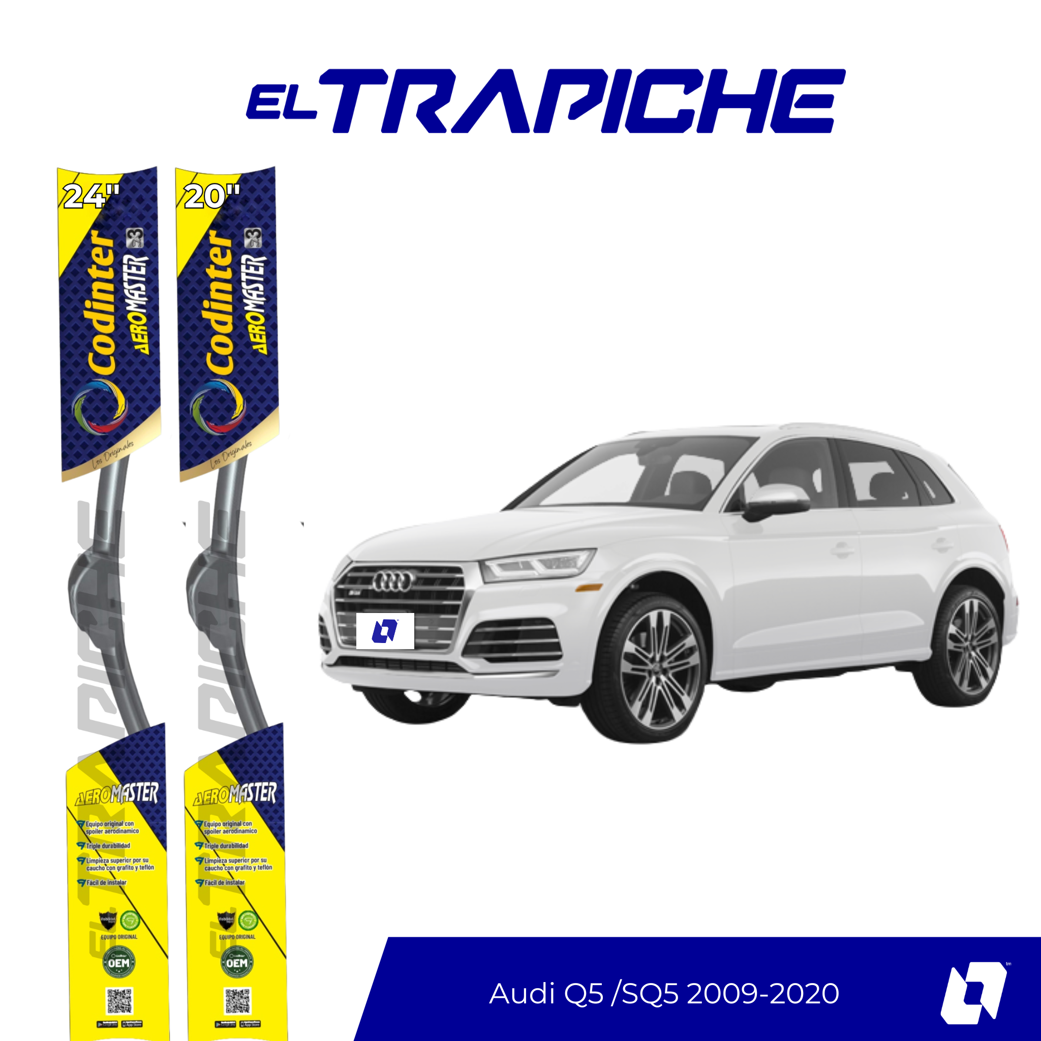 Plumillas de equipamiento Original con estructura de acero inoxidable, paseadores inoxidables, separadores en fibra antivibración, pintura electrostática para intemperie