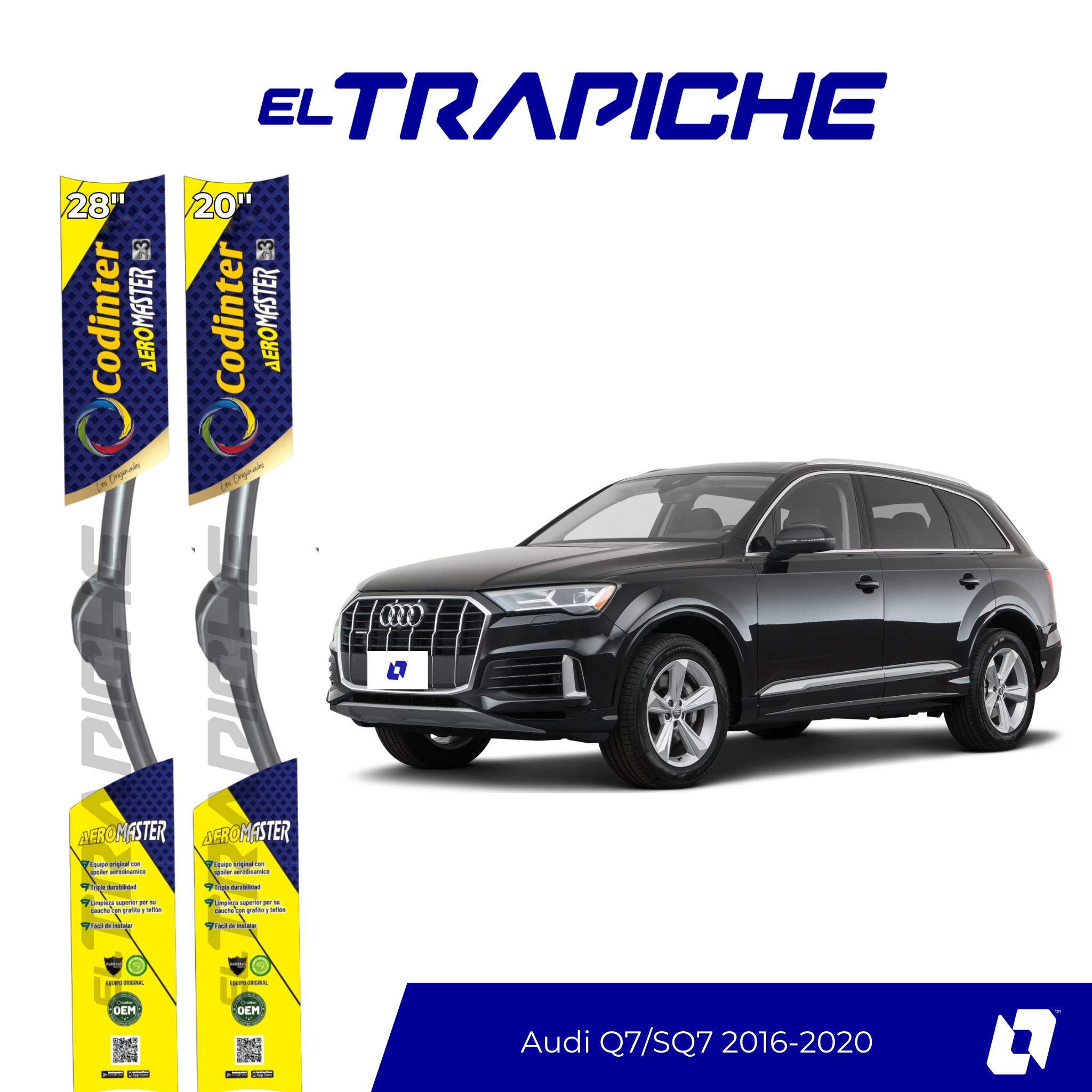 Plumillas de equipamiento Original con estructura de acero inoxidable, paseadores inoxidables, separadores en fibra antivibración, pintura electrostática para intemperie