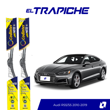 Plumillas de equipamiento Codinter original con acero inoxidable y caucho con silicona para un barrido claro y silencioso. Flexibles, duraderas y de alta calidad.