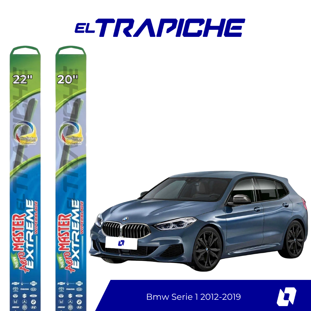 Plumillas de equipamiento Codinter original con acero inoxidable y caucho con silicona para un barrido claro y silencioso. Flexibles, duraderas y alta calidad.