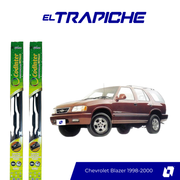 Limpiaparabrisas Chevrolet Blazer 1998-2000 Metálicas Codinter 