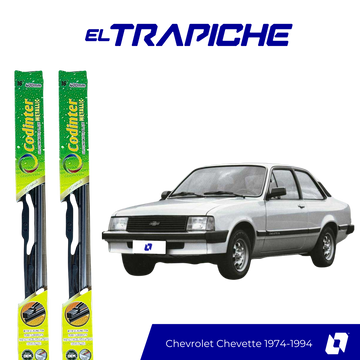 Limpiaparabrisas Chevrolet Chevette 1974-1994 Metálicas Codinter