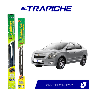 Limpiaparabrisas Chevrolet Cobalt 2012 Metálicas Codinter 