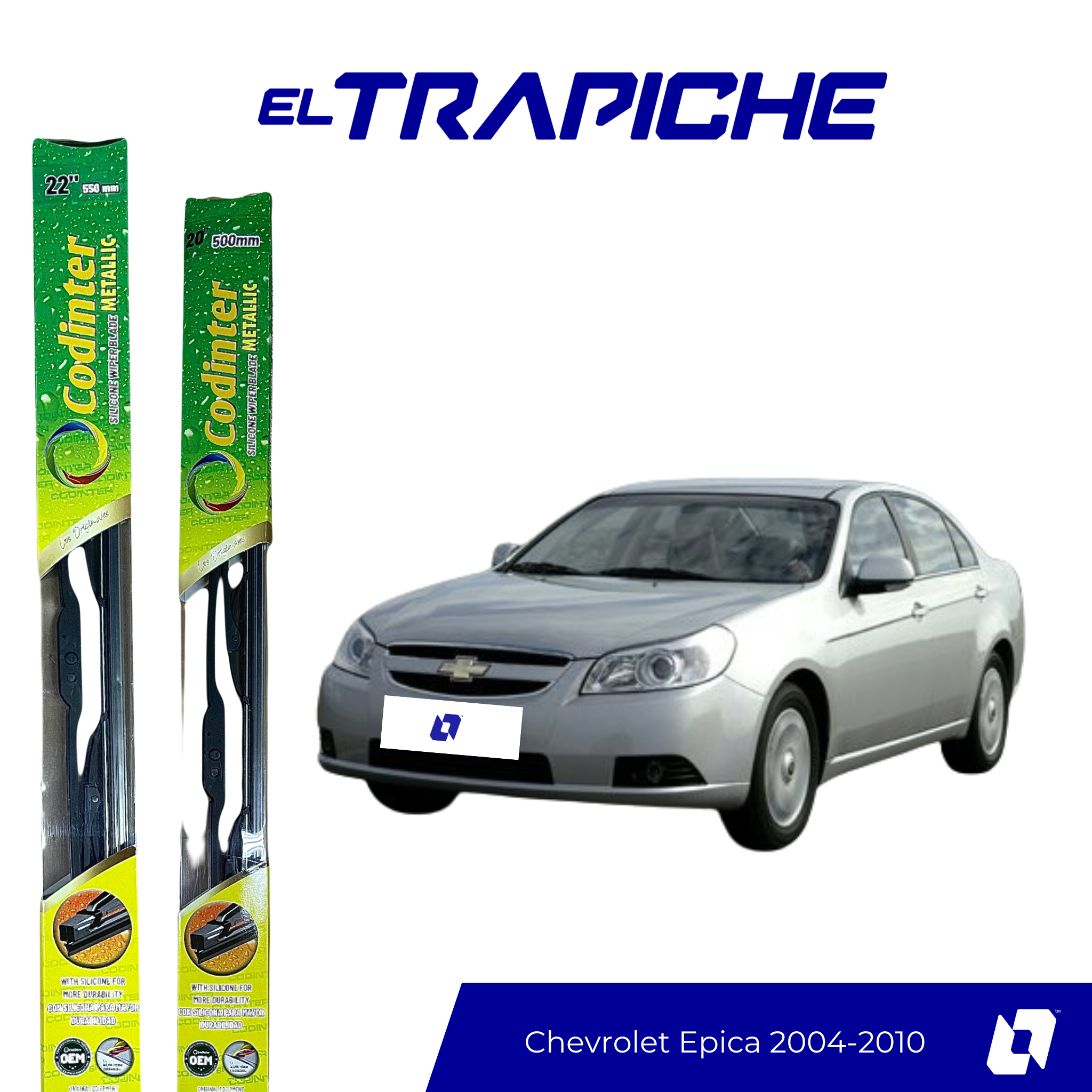 Plumillas Chevrolet Epica 2004-2010 