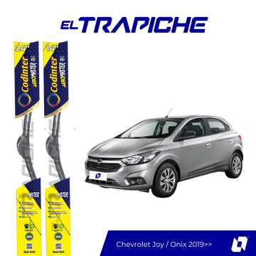Plumillas Chevrolet Joy/Onix 2019 en adelante