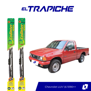 Limpiaparabrisas Chevrolet LUV 1,6 1090 en adelante Metálicas Codinter
