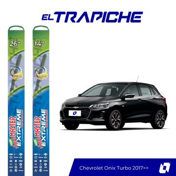 Plumillas Chevrolet Onix Turbo 2017 en adelante 