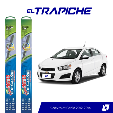 Plumillas Chevrolet Sonic 2012-2014