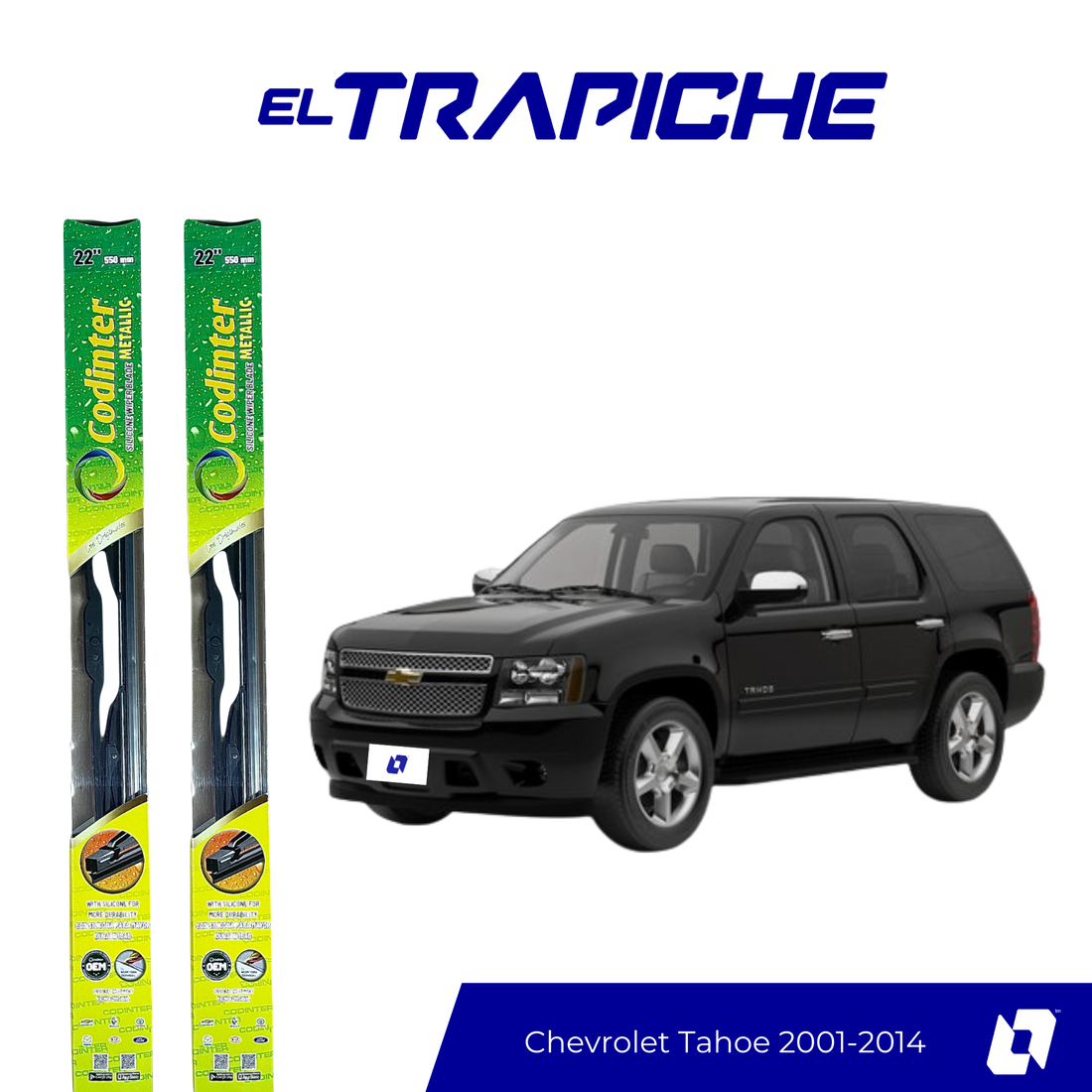 Plumillas Chevrolet Tahoe 2001-2014 