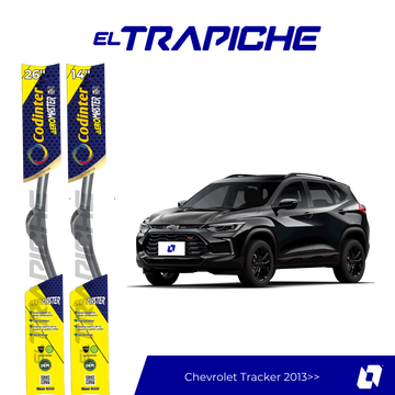 Plumillas Chevrolet Tracker 2013 en adelante