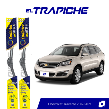 Plumillas Chevrolet Traverse 2012-2017