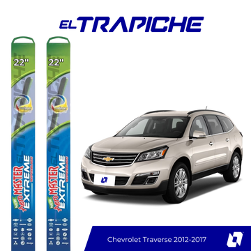 Plumillas Extreme Chevrolet Traverse 2012-2017 