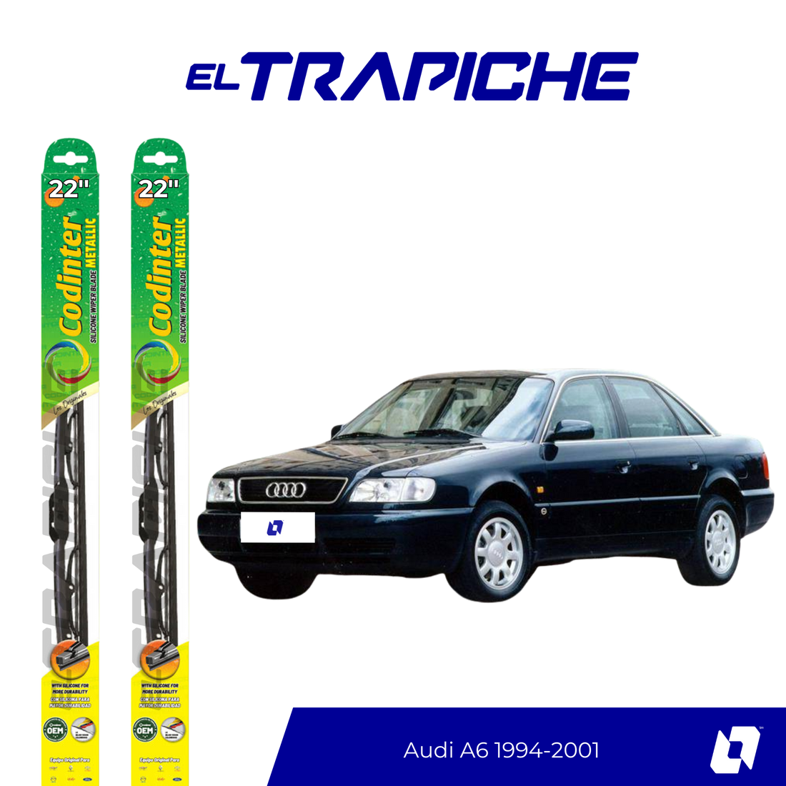 Plumillas Audi A6 1994,1995,1996,1997,1998,1999,2000,2001