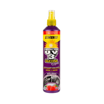 Protector de silicona U.V.3 Simoniz para carro en Medellín, abrillantador y protector contra rayos UV, silicona para carro Simoniz protector UV tablero carroabrillantador interior vehículo silicona U.V.3 Simoniz cuidado interior carro