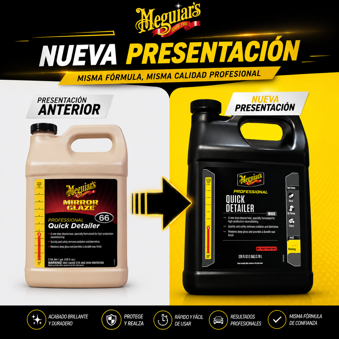 Quik Detailer, Cera M6601 meguiars