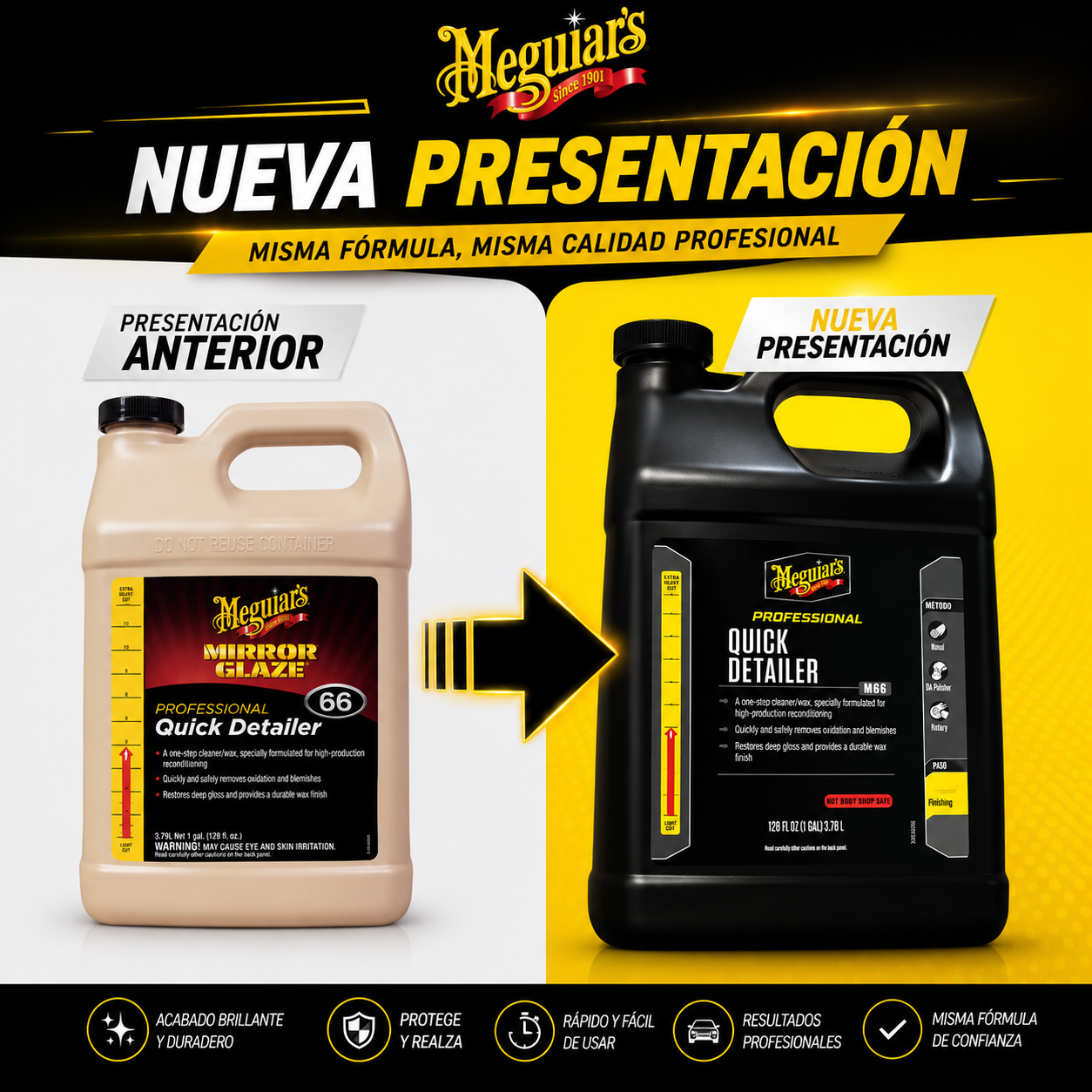 Quik Detailer, Cera M6601 meguiars