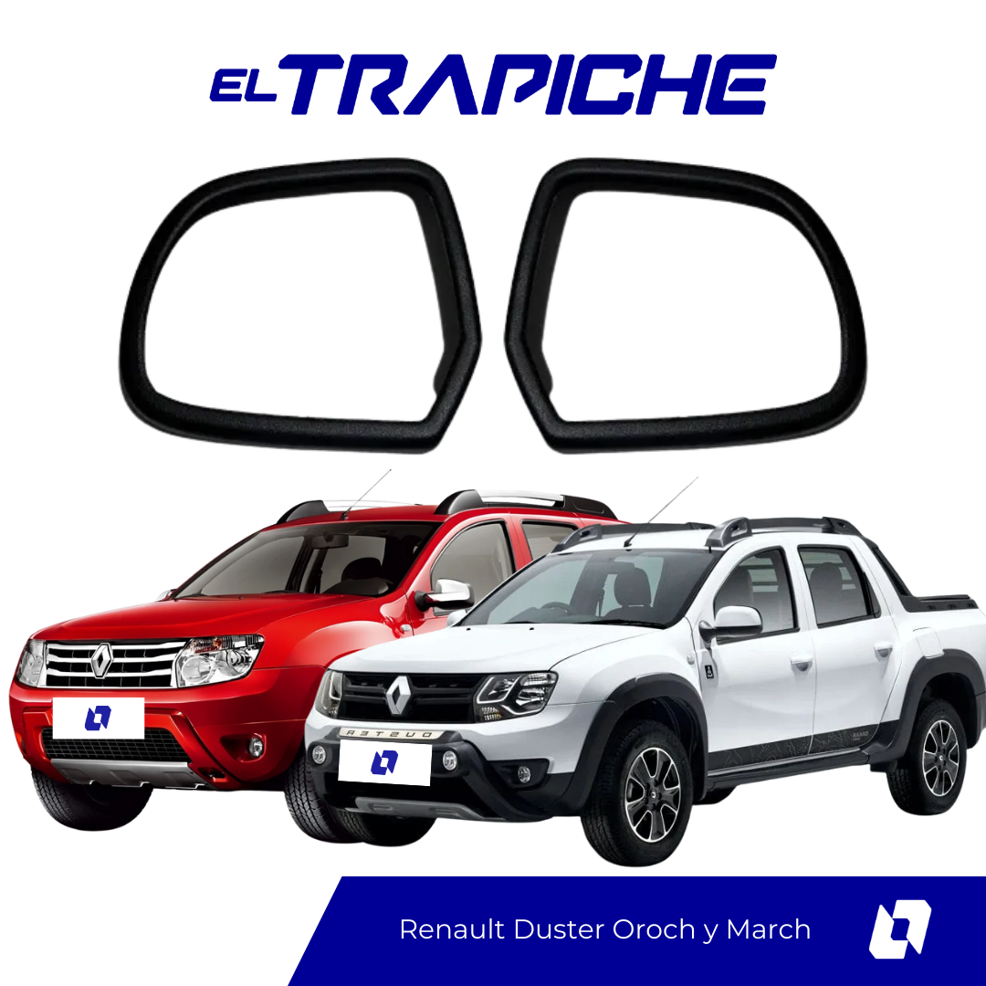 Seguro antirrobo para espejos Renault Duster Oroch y March. Protección discreta, resistente y fácil de instalar. Ideal para mayor seguridad diaria.
