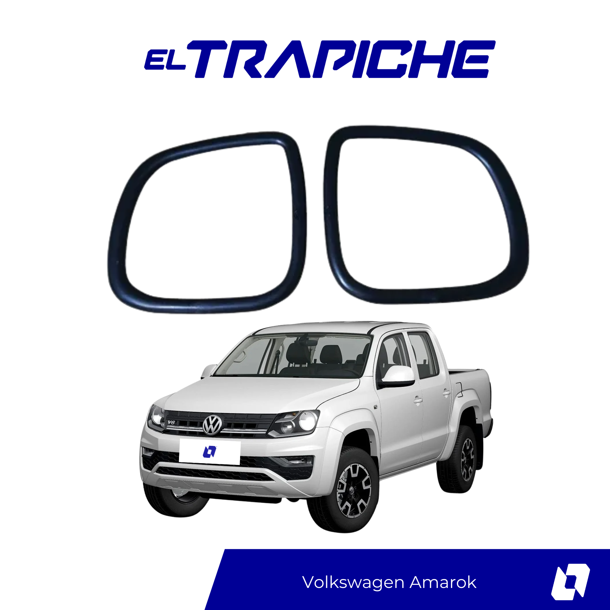 Seguro antirrobo para espejo Volkswagen Amarok. Protege tus retrovisores con sistema de bloqueo fácil de instalar y compatible con modelos originales.