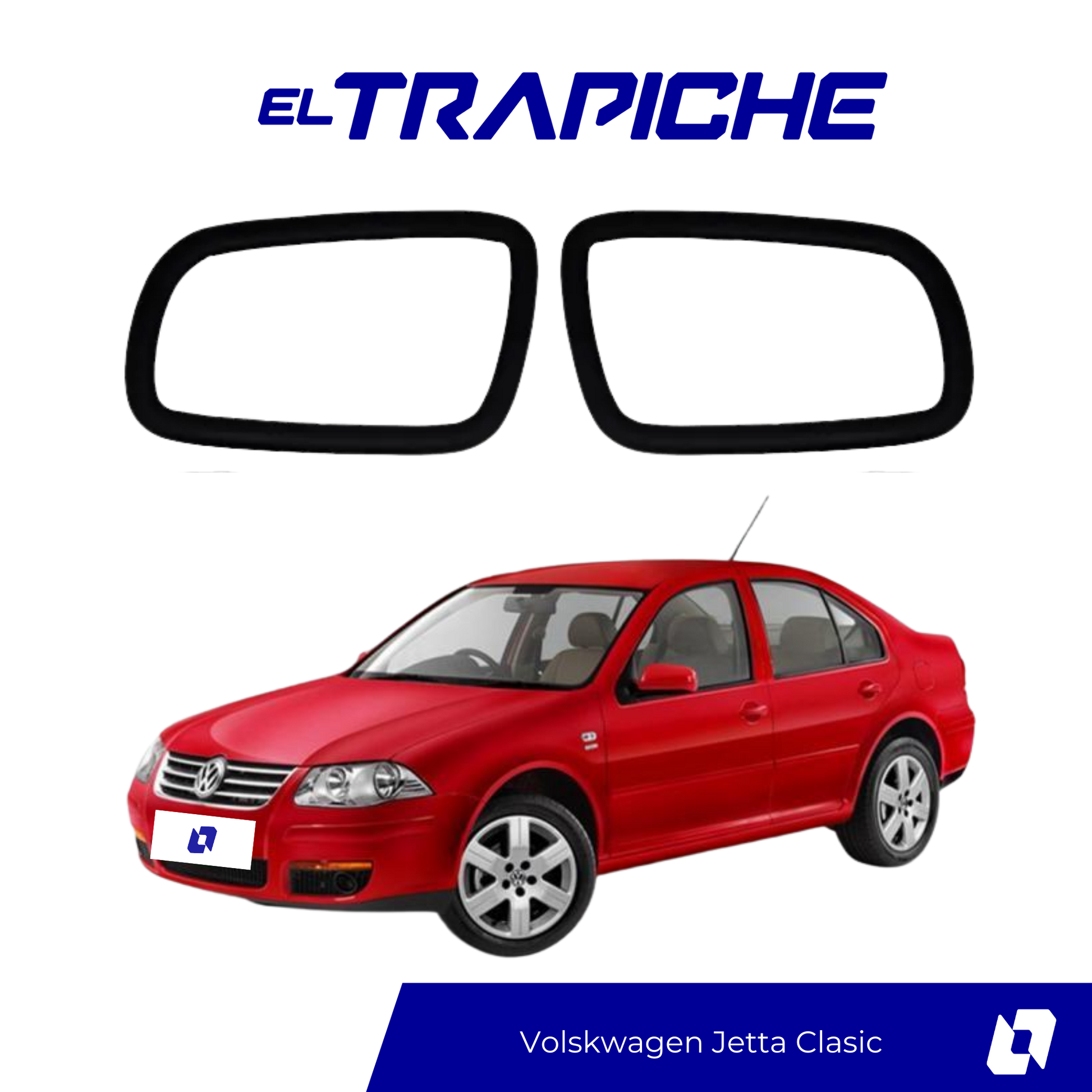 Protege los espejos de tu Jetta Clásico con este seguro antirrobo resistente y fácil de instalar. Seguridad eficaz sin alterar el diseño del vehículo.

