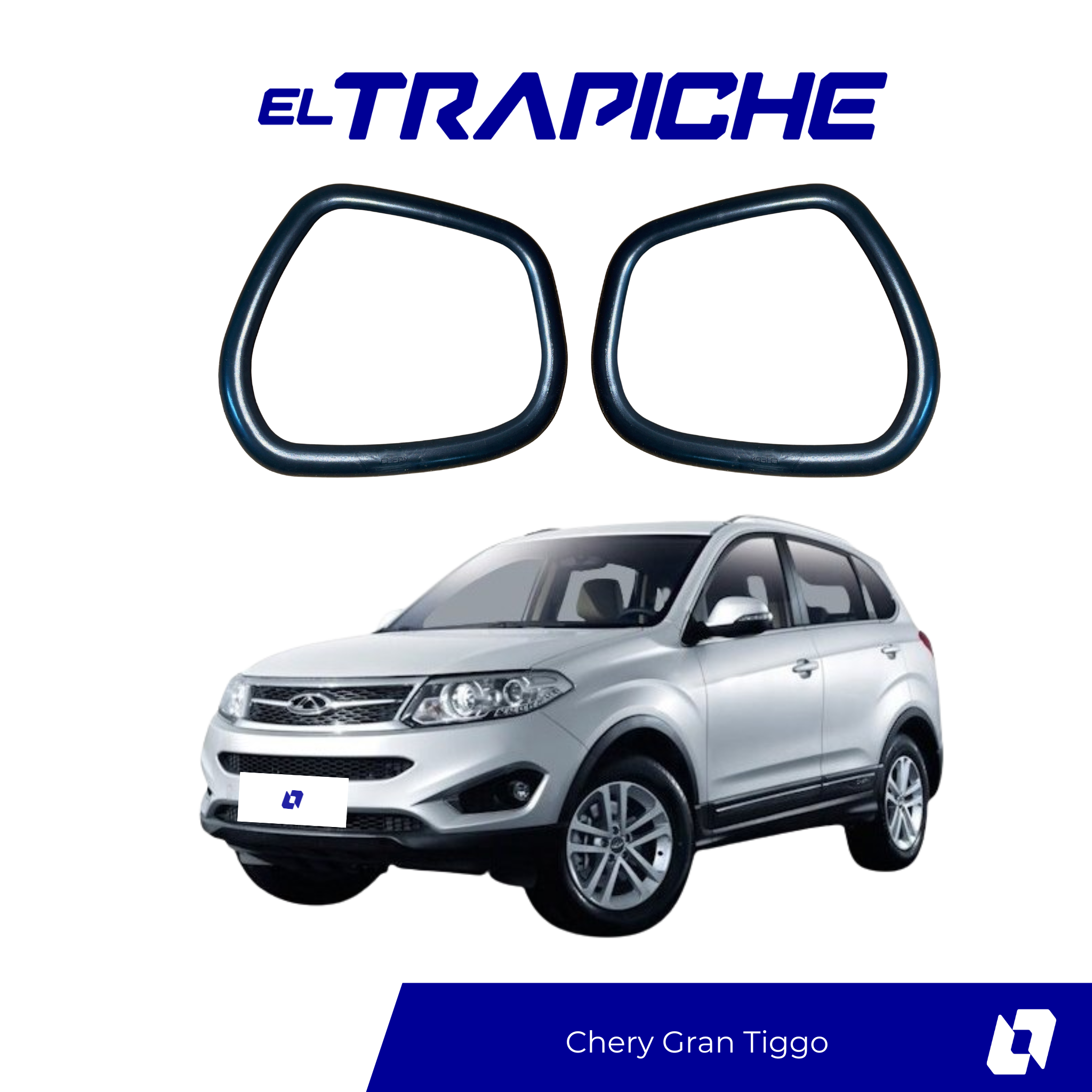 Seguro antirrobo para espejos Chery Gran Tiggo. Evita el robo de retrovisores con instalación rápida y diseño específico para este modelo.