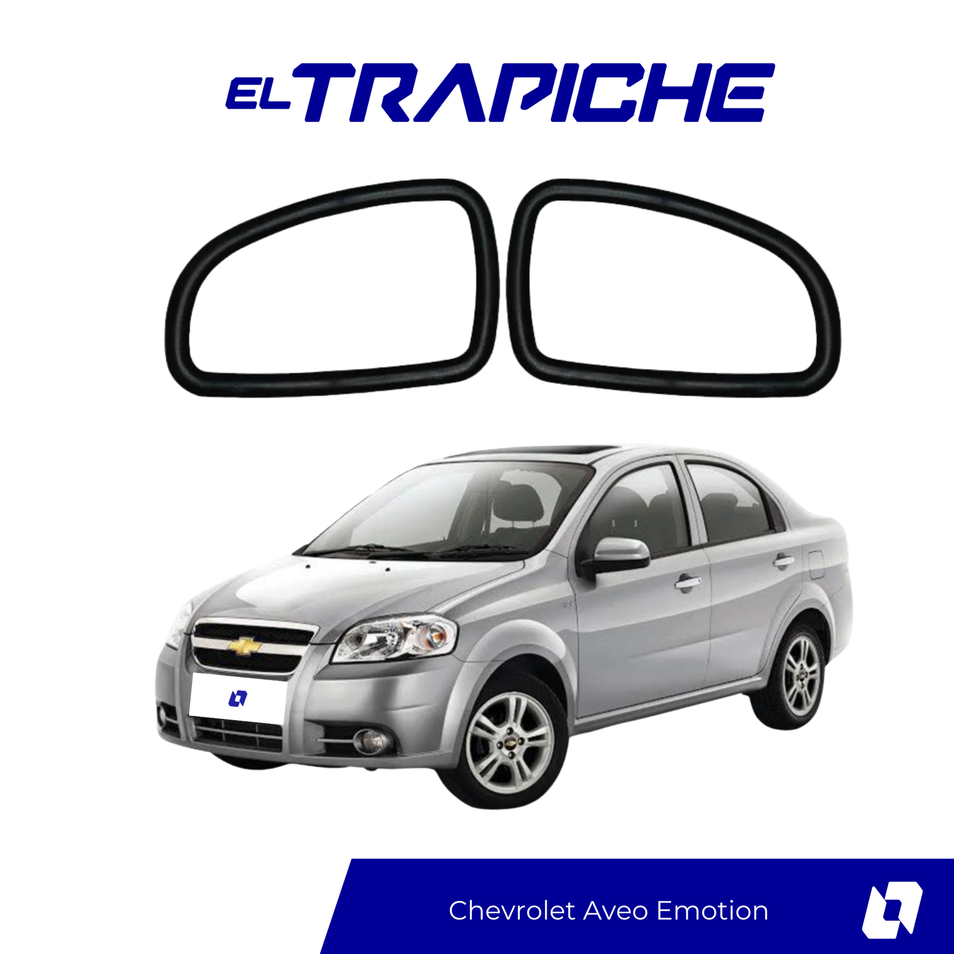 Seguro antirrobo para espejos Chevrolet Aveo Emotion. Protección resistente, discreta y fácil de instalar para mantener tus retrovisores seguros.

