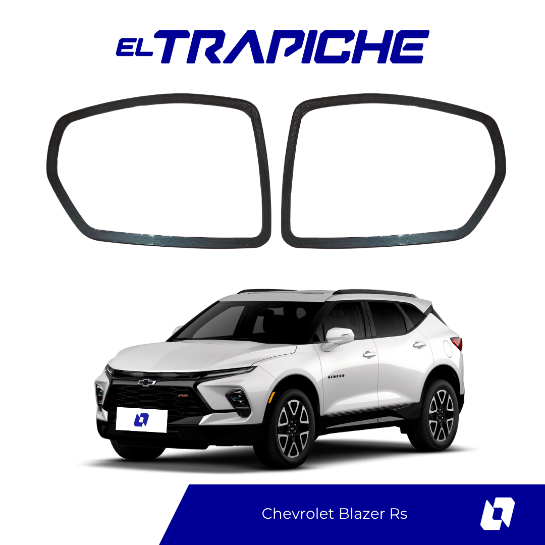 Protege los retrovisores de tu Chevrolet Blazer Rs con este seguro antirrobo, fácil de instalar, resistente y sin necesidad de modificar el vehículo.