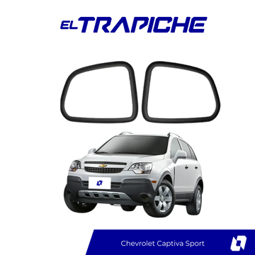 Seguro antirrobo para espejos Chevrolet Captiva Sport. Protección discreta, instalación sencilla y diseño adaptado al retrovisor original.