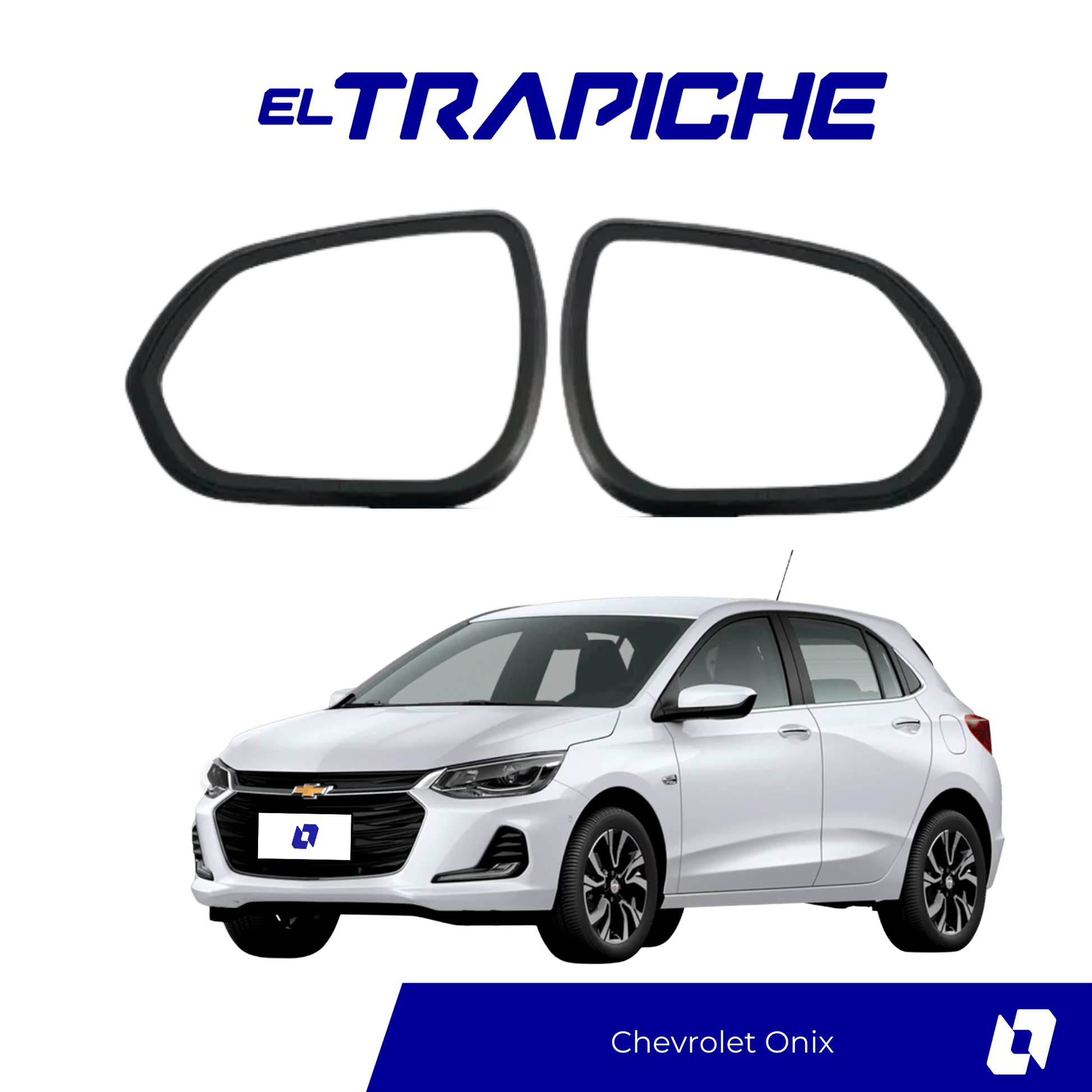 Protege los retrovisores de tu Chevrolet Onix con seguros antirrobo. Ajuste perfecto, instalación sencilla y máxima seguridad para tus espejos.