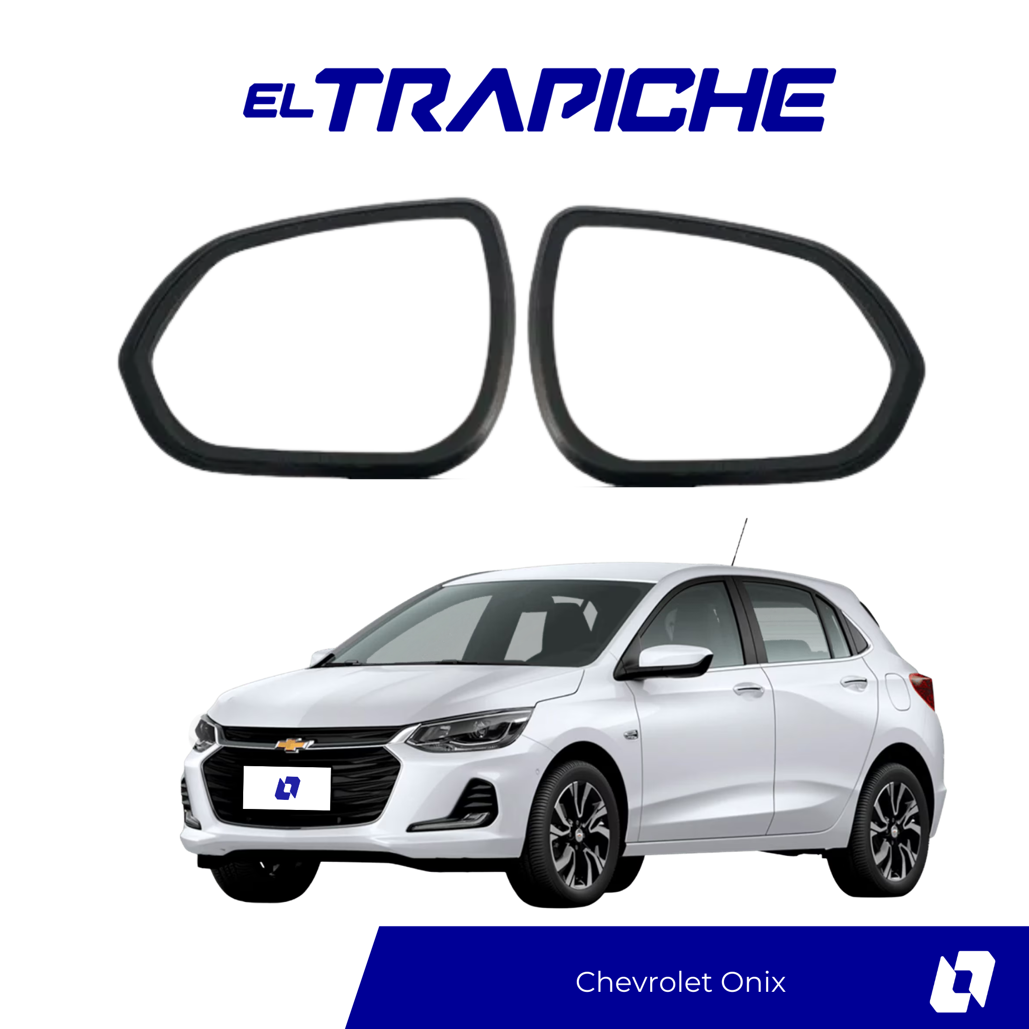 Protege los retrovisores de tu Chevrolet Onix con seguros antirrobo. Ajuste perfecto, instalación sencilla y máxima seguridad para tus espejos.