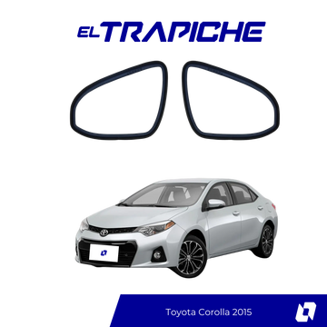 Seguro antirrobo para espejos Toyota Corolla. Ajuste preciso, fácil instalación y máxima protección para tus retrovisores.