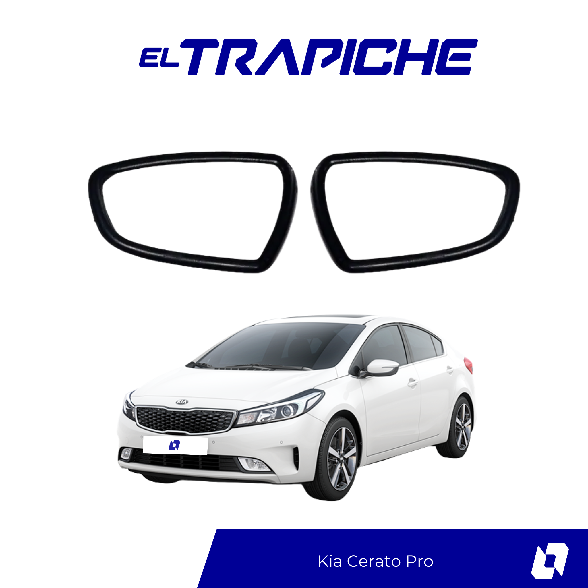 Seguro de espejos para Kia Cerato Pro. Protege tus retrovisores contra robos con instalación fácil y diseño discreto. 