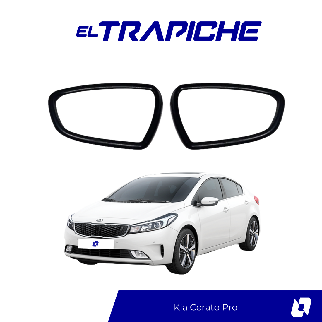 Seguro de espejos para Kia Cerato Pro. Protege tus retrovisores contra robos con instalación fácil y diseño discreto. 