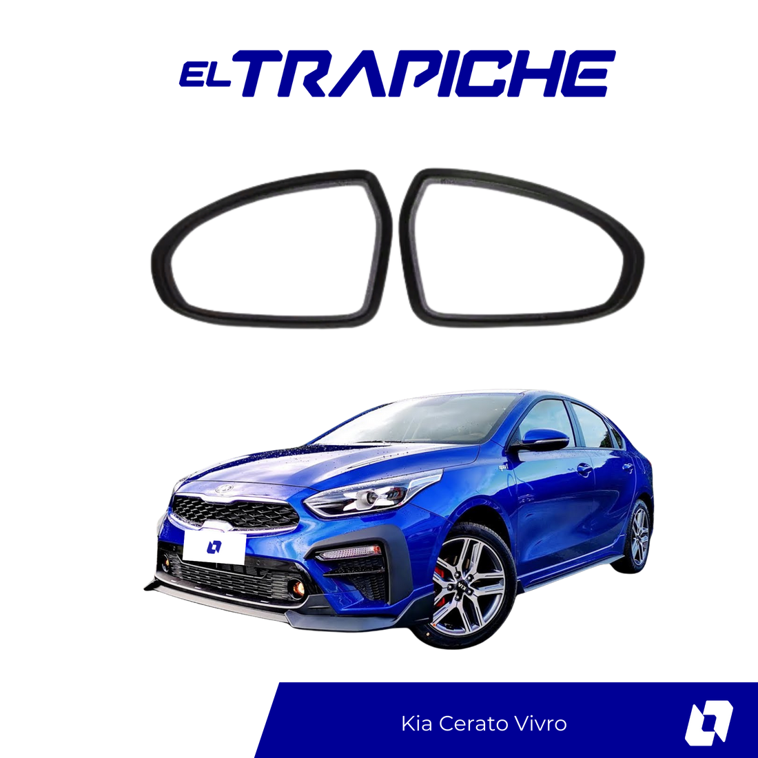 Seguro antirrobo para espejos Kia Cerato Vivro. Protección confiable con instalación fácil y diseño discreto. Mantén tus retrovisores siempre seguros.