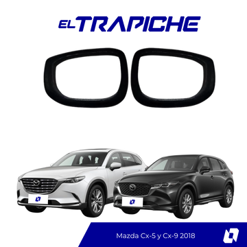 Seguro antirrobo para espejos Mazda CX-5 y CX-9 2018. Ajuste perfecto y protección efectiva para evitar el robo de retrovisores fácilmente.