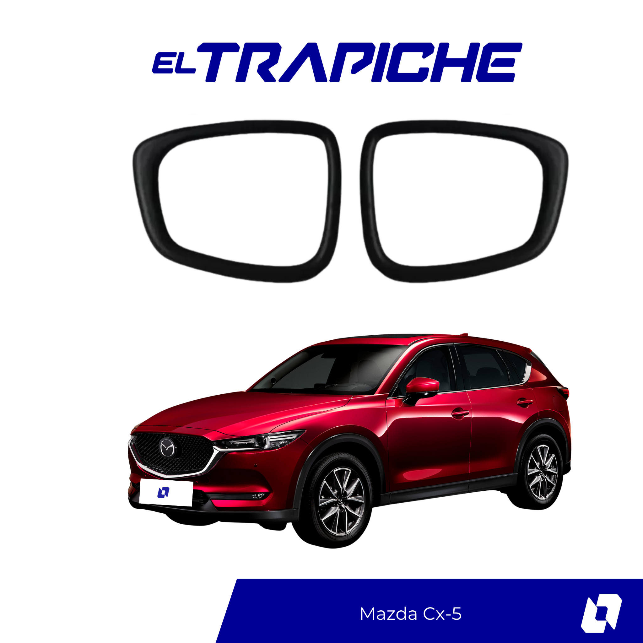 Seguro antirrobo para espejos Mazda CX-5. Protección eficaz, ajuste perfecto y fácil instalación para evitar el robo de retrovisores.