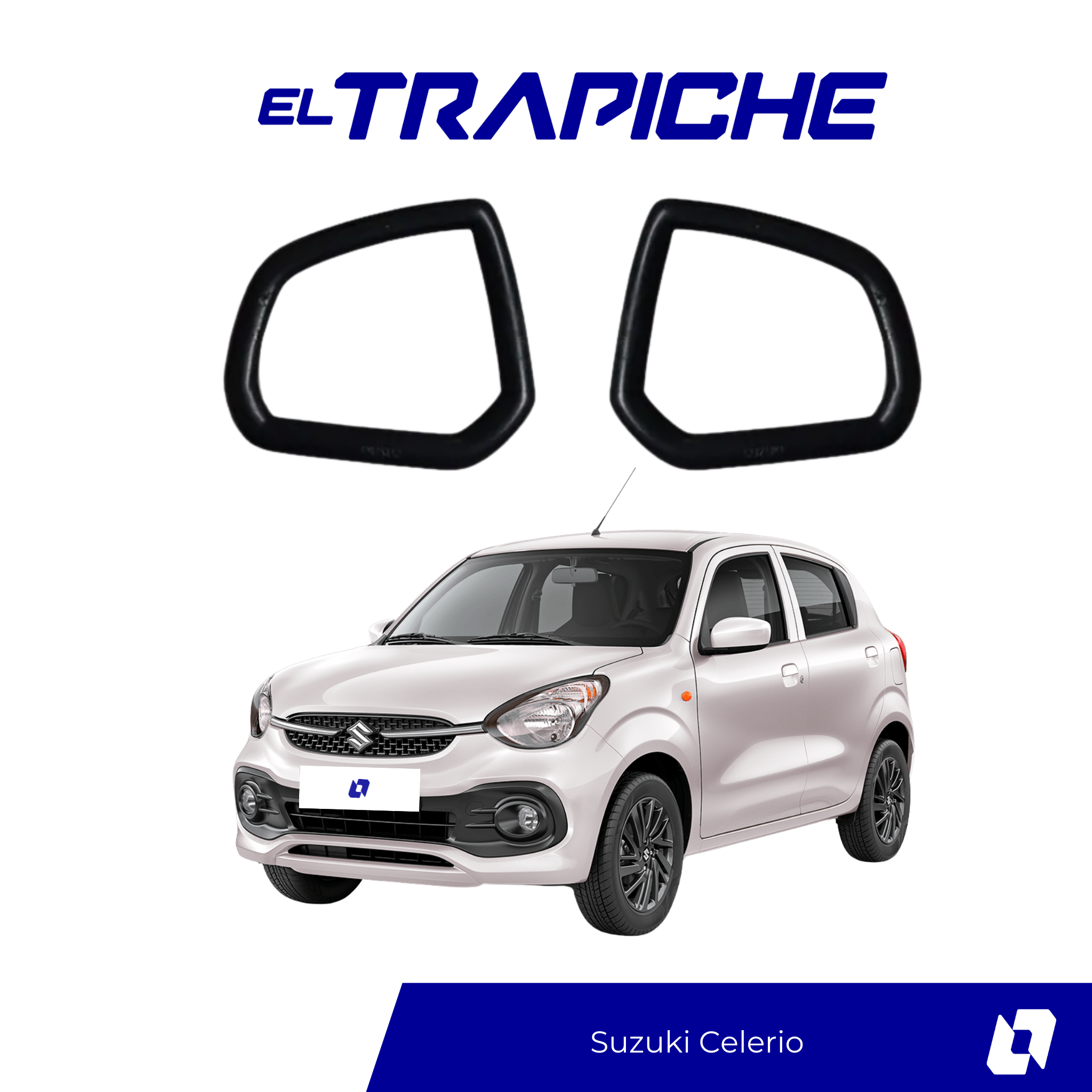 Seguro antirrobo para espejos Suzuki Celerio. Instalación sencilla y sin daños, ideal para proteger tus retrovisores del robo.

