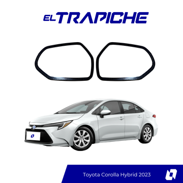 Seguro antirrobo para espejos Toyota Corolla Hybrid 2023. Protección discreta y eficaz contra robos, fácil instalación y ajuste perfecto.