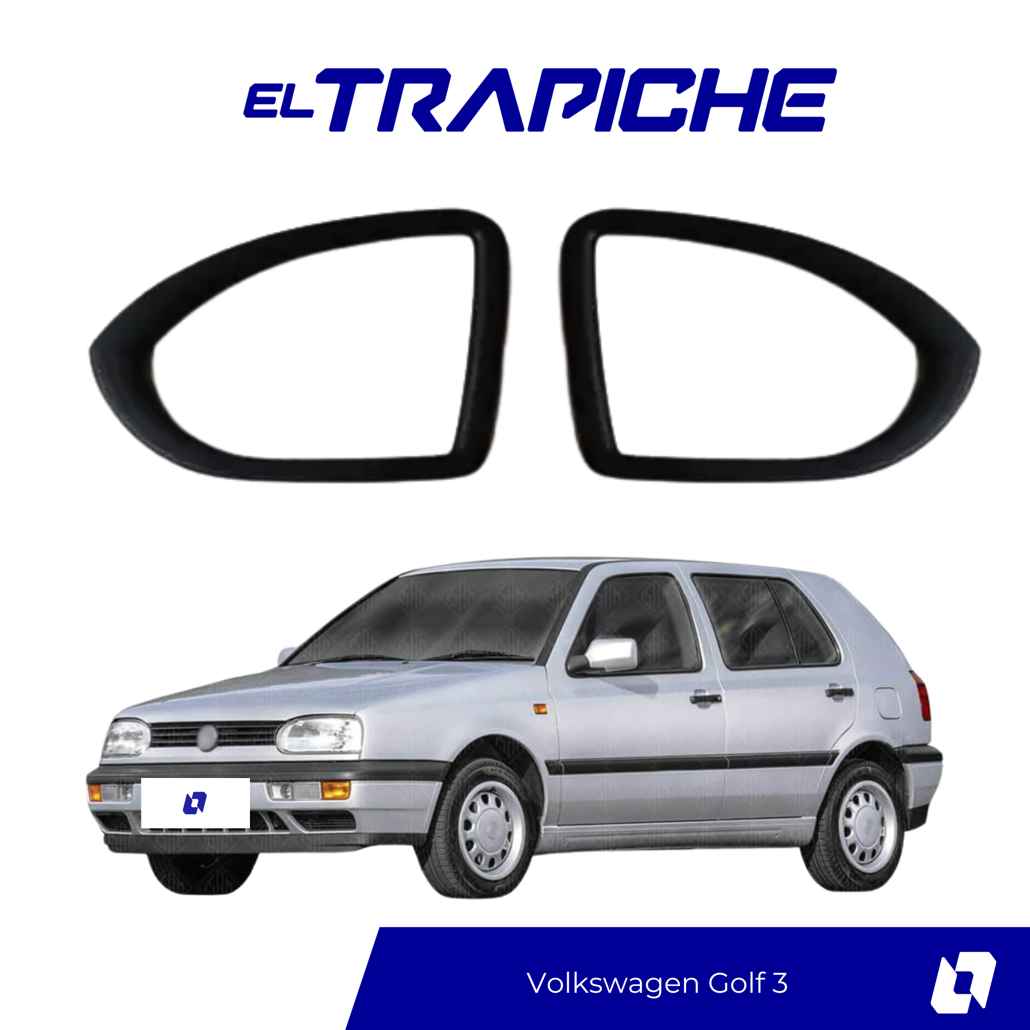 Seguro antirrobo para espejos Volkswagen Golf 3. Evita el robo de tus retrovisores con un sistema seguro, resistente y de fácil instalación.