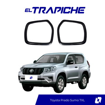 Protege los espejos de tu Toyota Prado Sumo TXL con seguros antirrobo de alta resistencia. Instalación fácil y ajuste perfecto sin dañar tu vehículo.