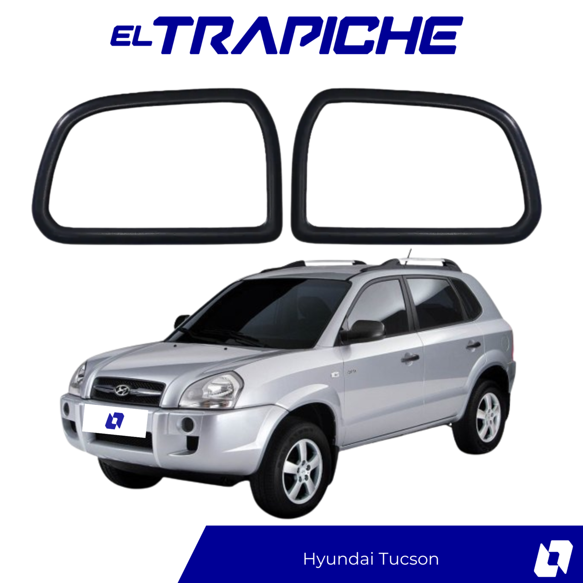 Seguro antirrobo para espejos Hyundai Tucson Modelo Viejo. Fácil de instalar, discreto y sin modificaciones. Protege tus retrovisores contra robos.
