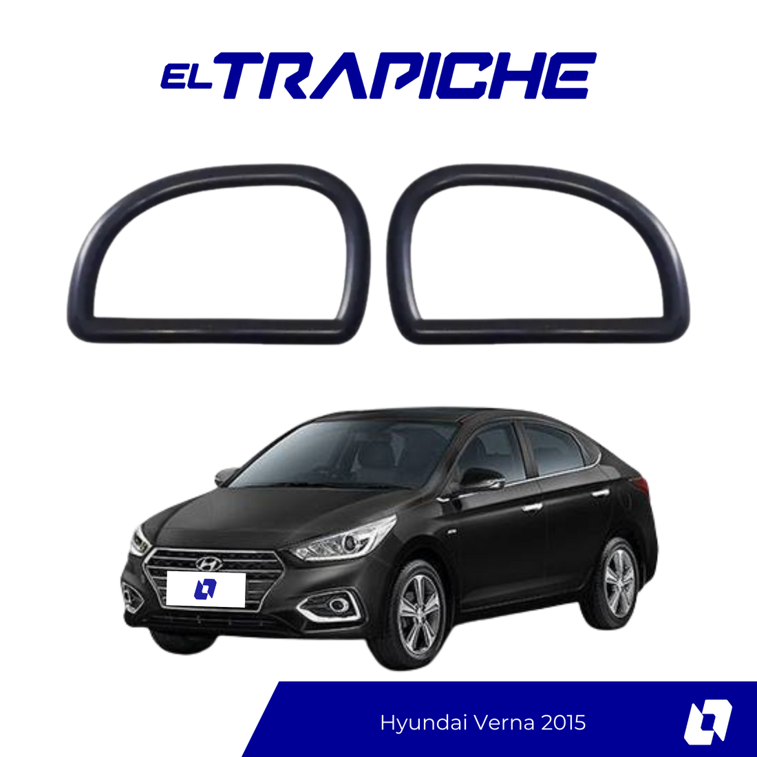 Seguro antirrobo para espejos Hyundai Verna 2015. Fácil de instalar, discreto y sin modificaciones. Protege tus retrovisores contra robos.

