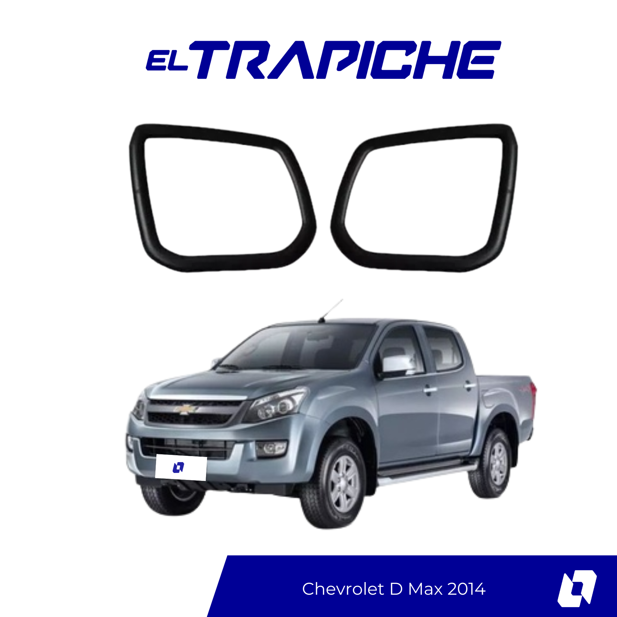 Seguros antirrobo para espejos D-Max 2014. Alta resistencia, ajuste perfecto y fácil instalación. Protección confiable para tus retrovisores.