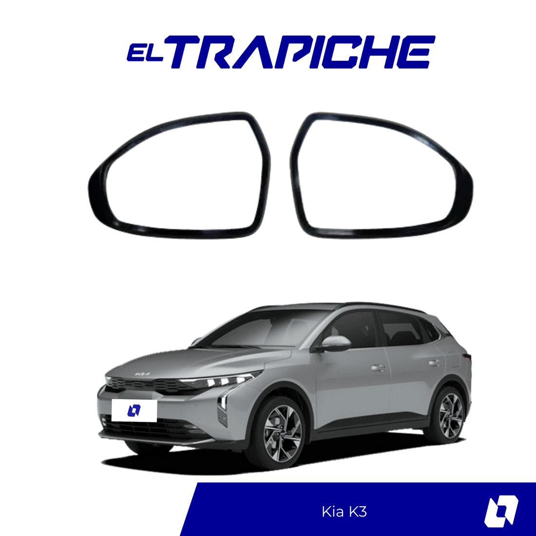 Protege los espejos de tu Kia K3 con seguros antirrobo resistentes y de fácil instalación. Seguridad eficaz sin alterar el diseño original del auto.