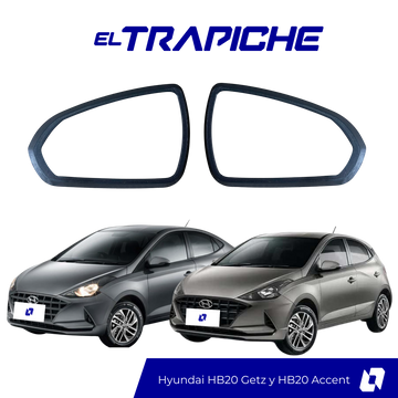 Seguros de espejos antirrobo para Hyundai HB20, Getz y HB20 Accent. Fáciles de instalar, discretos y efectivos. Protección garantizada para tus retrovisores.