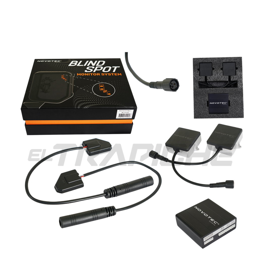 Sensores de punto ciego para Toyota Prado 250. Mejoran la seguridad al detectar vehículos en áreas no visibles, alertando al conductor para prevenir accidentes.