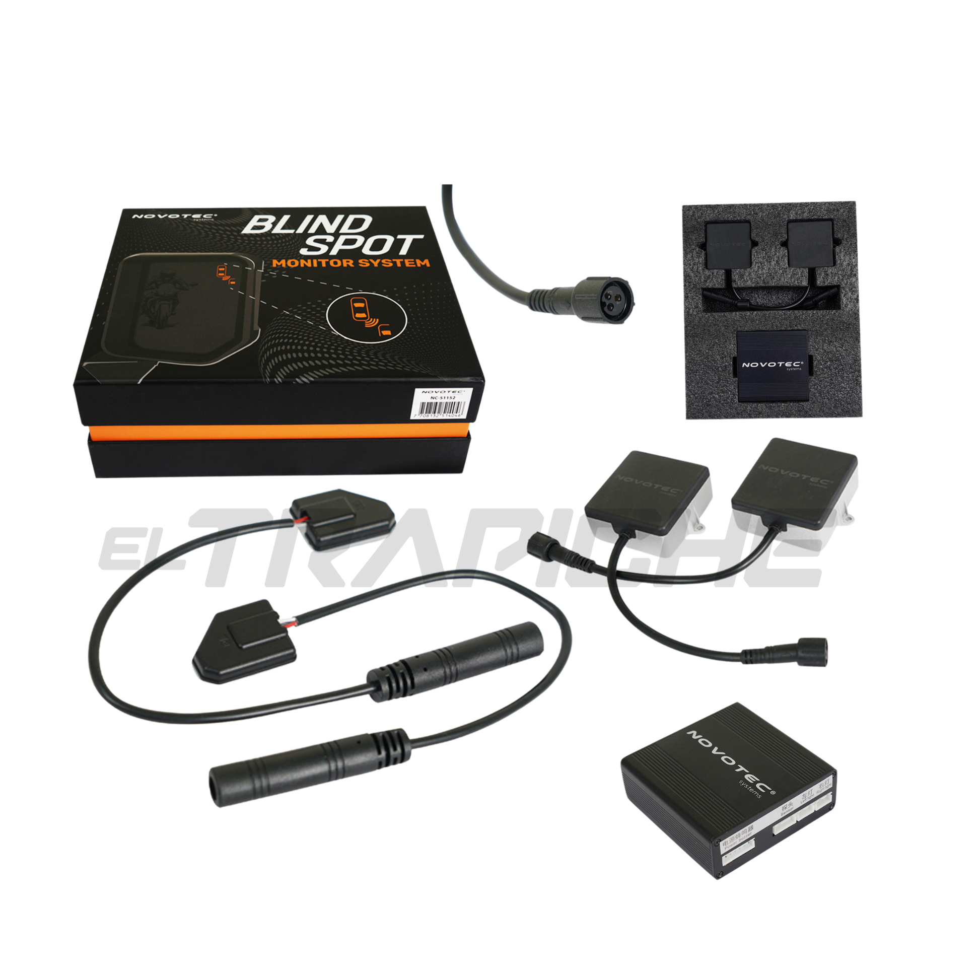 Sensores de punto ciego para Toyota Prado 250. Mejoran la seguridad al detectar vehículos en áreas no visibles, alertando al conductor para prevenir accidentes.