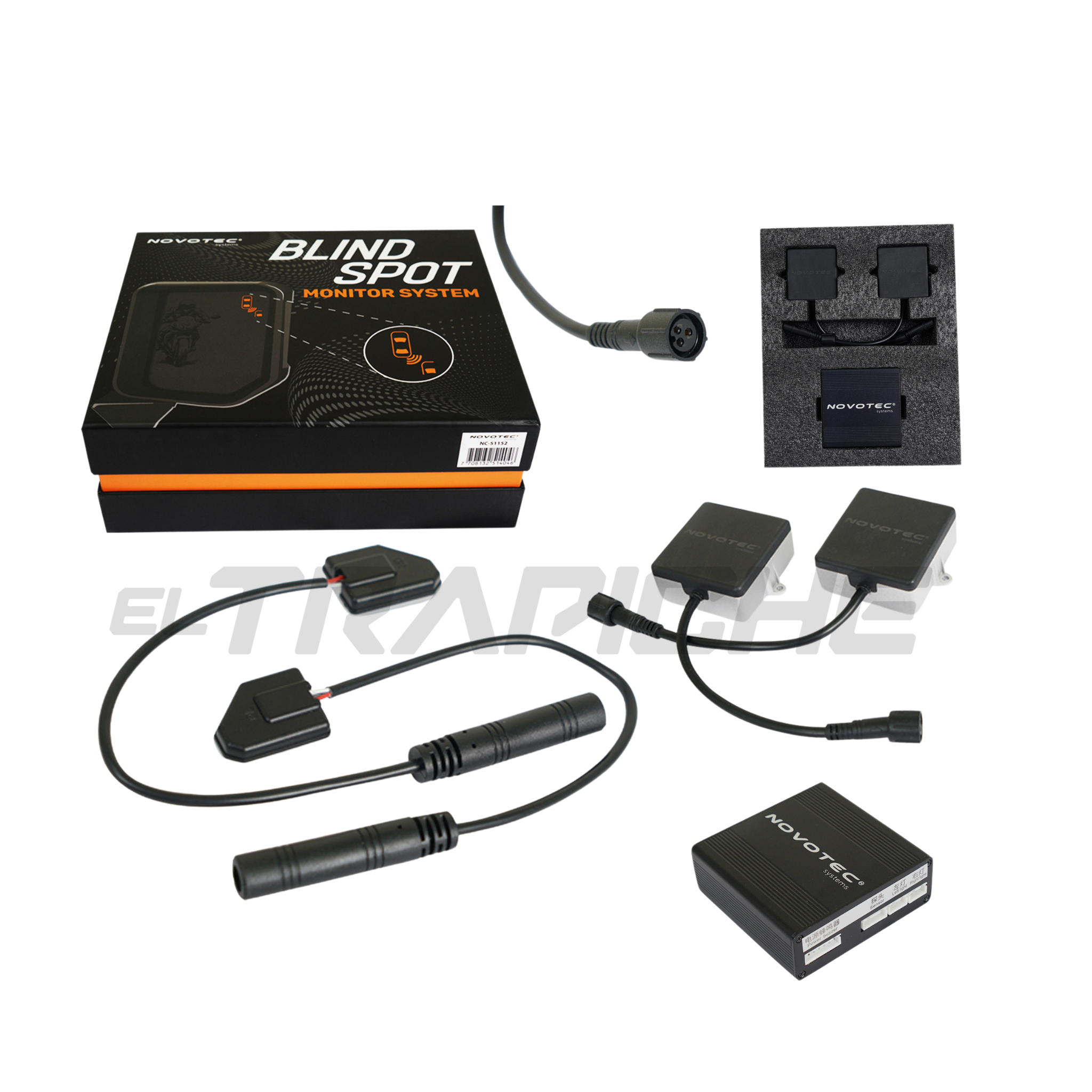 Sensores de punto ciego para Toyota Prado 250. Mejoran la seguridad al detectar vehículos en áreas no visibles, alertando al conductor para prevenir accidentes.