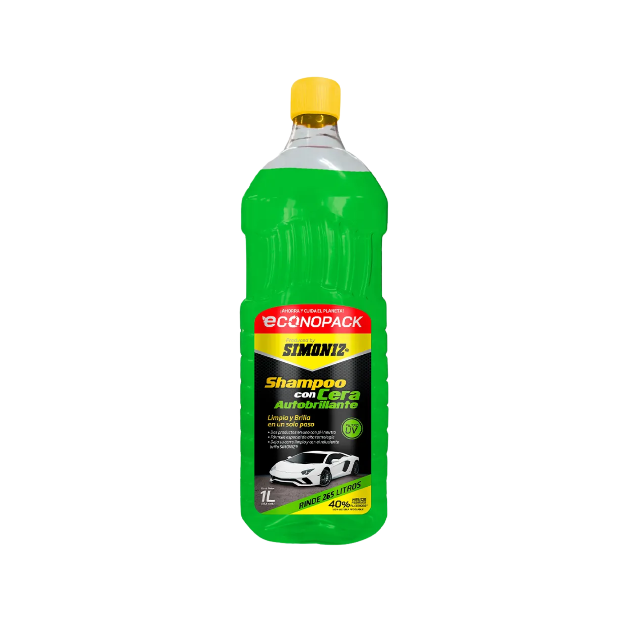 shampoo con cera Simoniz
shampoo para carro Simoniz
lavado de carro con cera
shampoo automotriz Colombia
limpieza y brillo carro