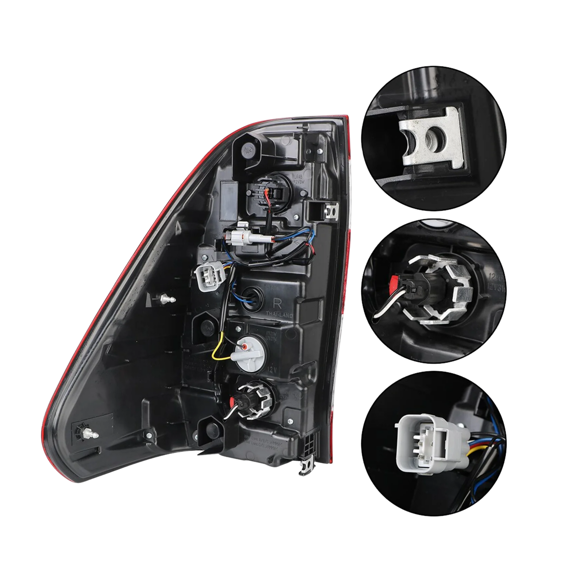 Stop trasero Hilux Revo 2021. Repuesto nuevo de 21, encaje perfecto tipo original, fácil instalación, ideal para reemplazo o actualización.