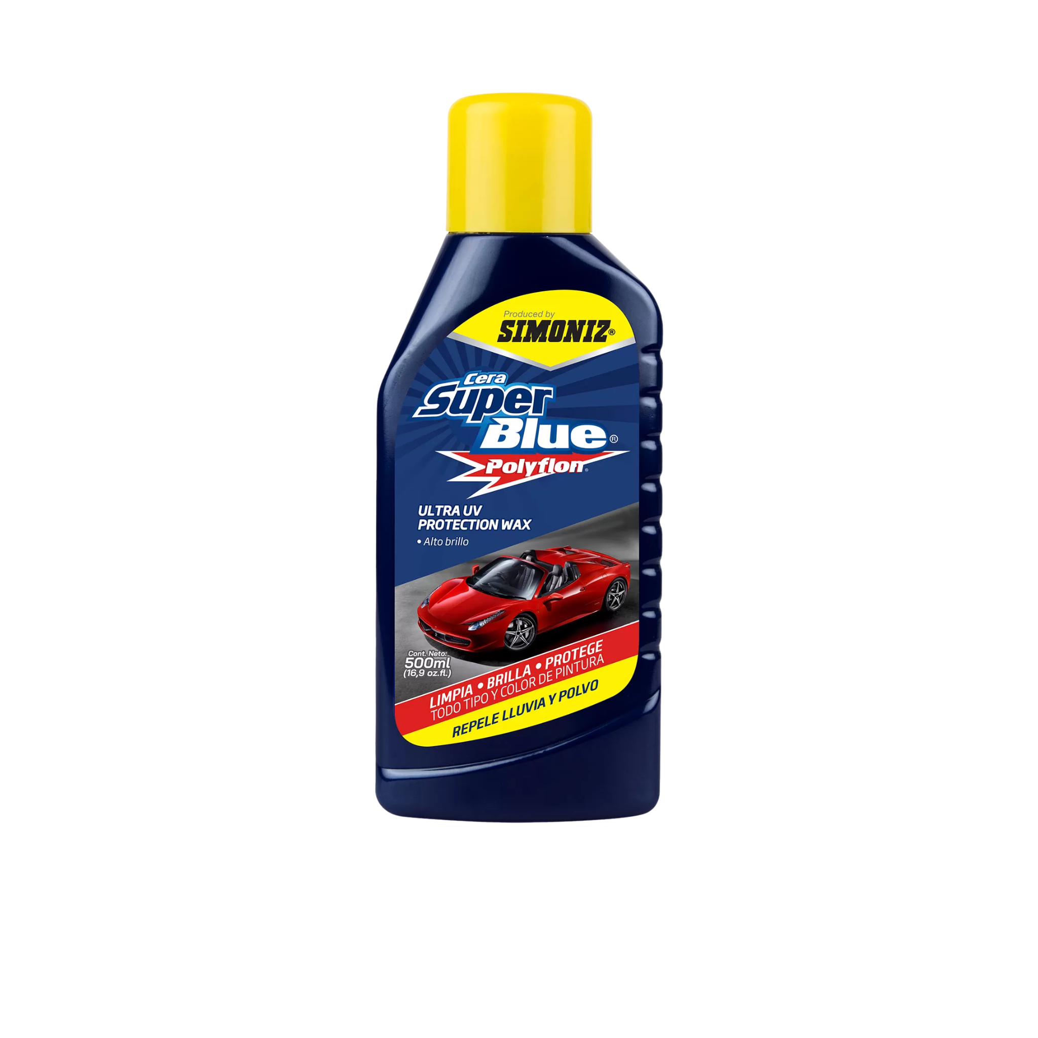Cera Super Blue Polyflon Simoniz para carro en Medellín, protección y brillo intenso para pintura automotriz, Super Blue Polyflon Simoniz cera Simoniz carro cera protectora automotriiz brillo intenso carro protección pintura vehículo productos detailing Colombia
cera líquida carro polish automotriz Simoniz